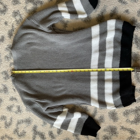 Boyfriend Color Block Catdigan - Picture 4 of 4